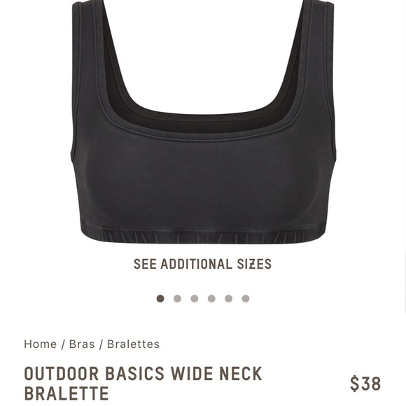 ❌❌SOLD❌❌SKIMS bralette and legging set - Picture 2 of 5